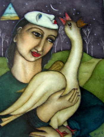 unmasked
350 x 450 mm tempera on canvas     -      SOLD
