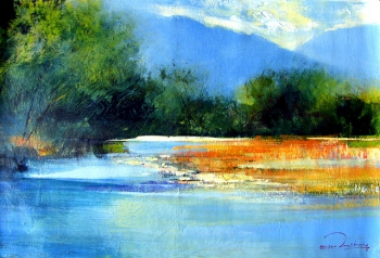 bergriver, franschhoek
900 x 600 mm acrylic on canvas
