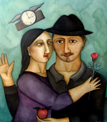 love you
780 x 900 mm tempera on canvas    -     SOLD
